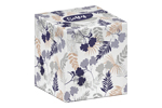 Softy Luxury White Facial Tissues Cube Box