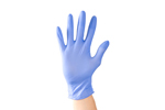 Aurelia Powder-Free Nitrile Blue Gloves