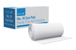 Blue Dot Number 16 Sterile Eye Pad Dressing with Bandage